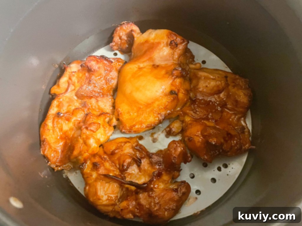 air fryer teriyaki chicken thighs