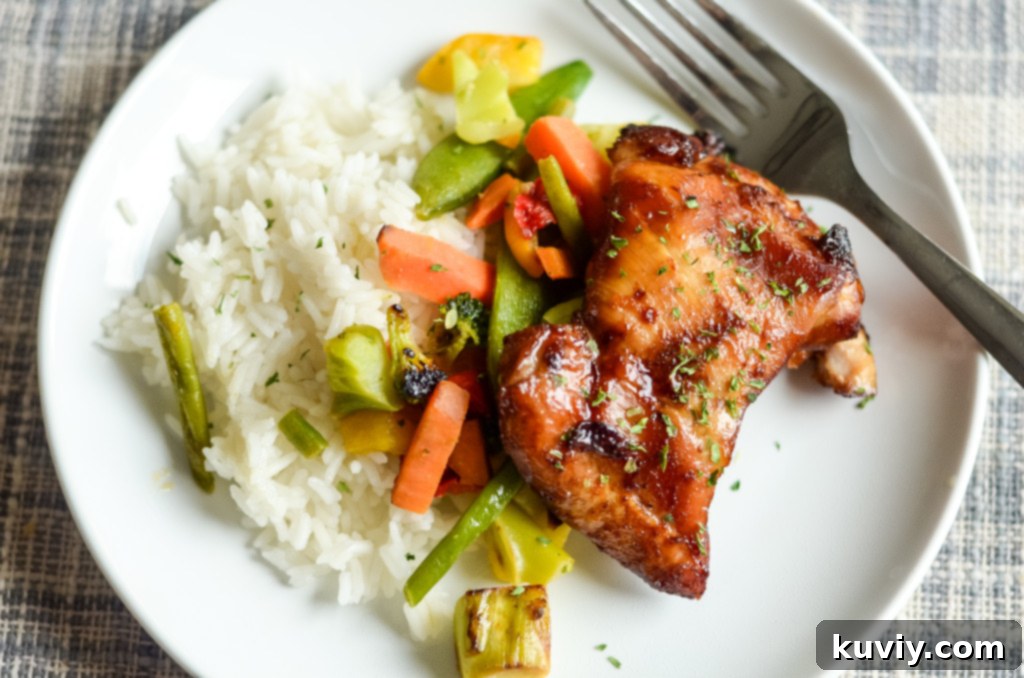 air fryer teriyaki chicken