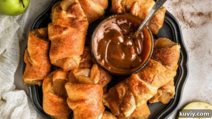 Apple Pie Crescent Rolls