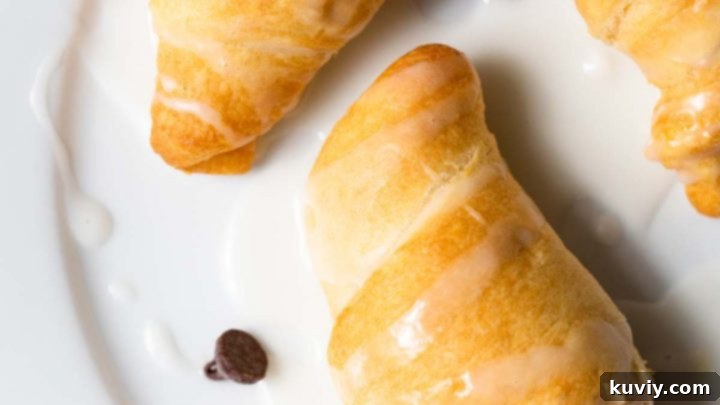Air Fryer Peanut Butter Chocolate Crescent Rolls