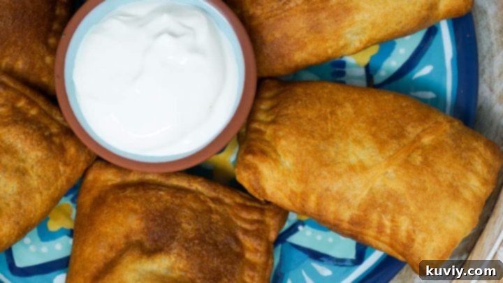 Air Fryer Sloppy Joe Pockets