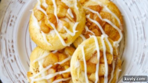 Air Fryer Mini Apple Danishes