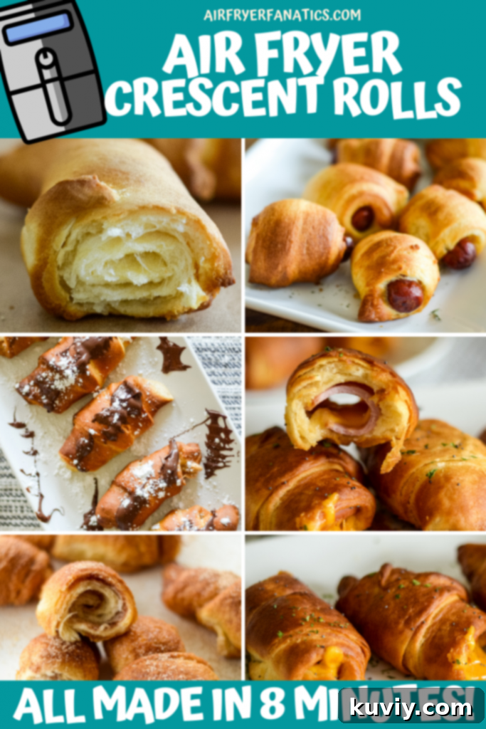 Air Fryer Pillsbury Crescent Rolls Made Easy 29 Selection of Air Fryer Crescent Roll Recipes