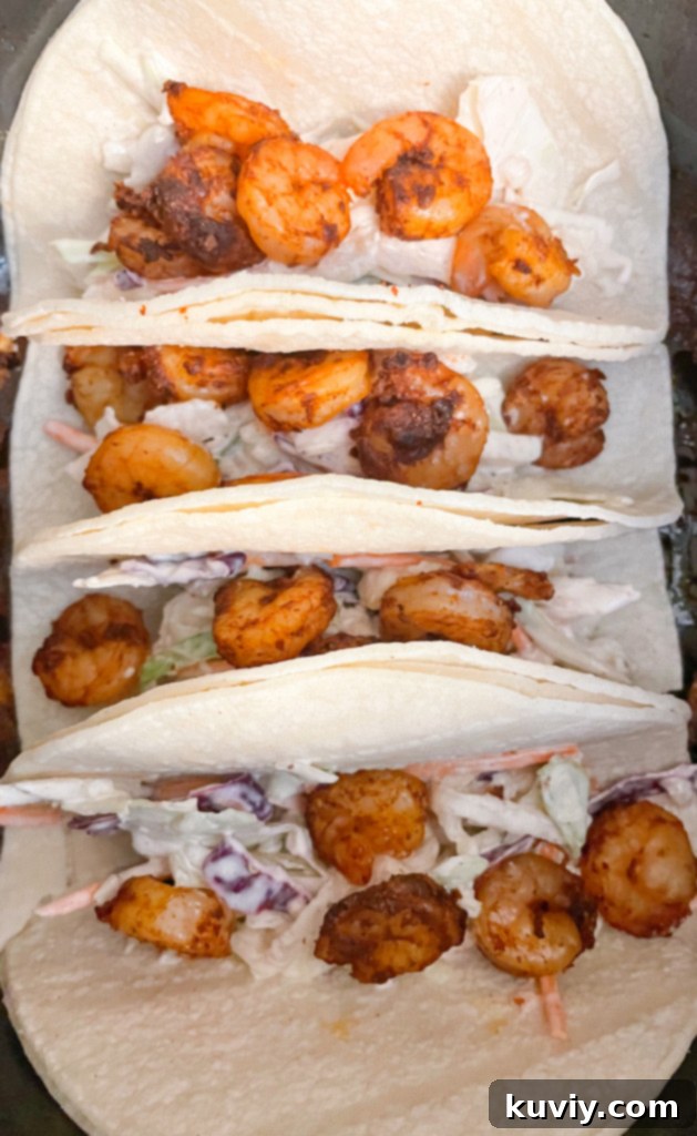 Crispy Ninja Foodi Air Fryer Shrimp Tacos 3 air fryer shrimp tacos
