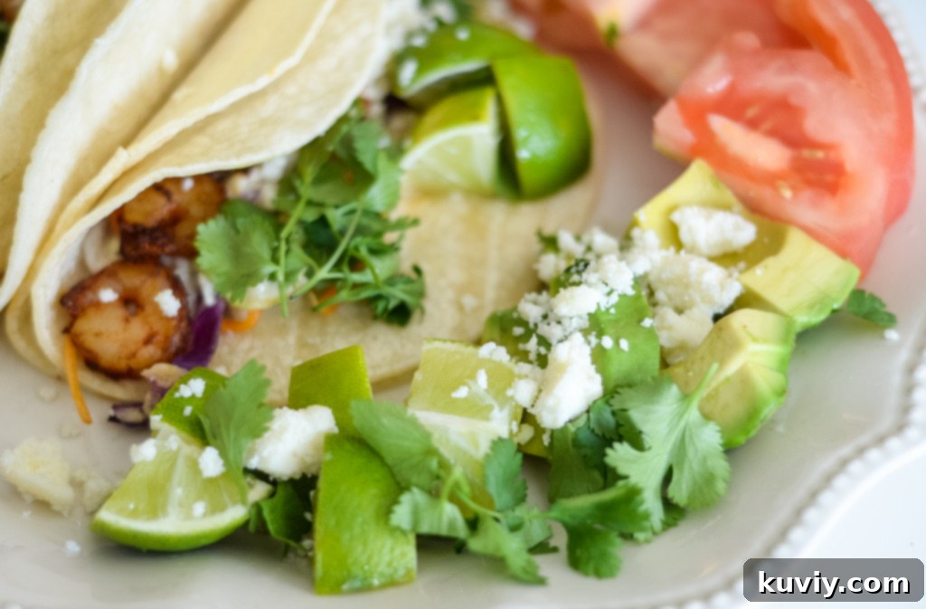 Crispy Ninja Foodi Air Fryer Shrimp Tacos 6 air fryer shrimp tacos