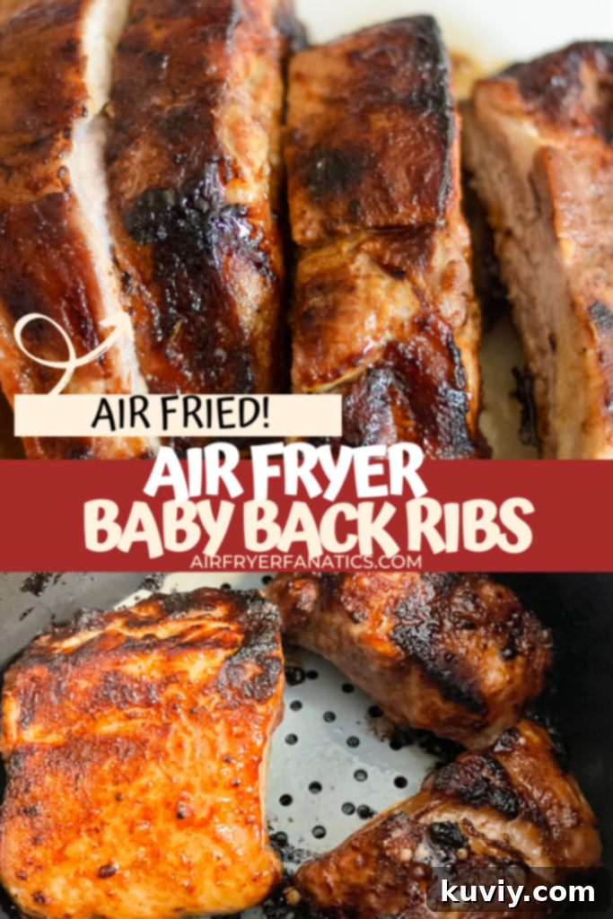 air fryer baby back ribs