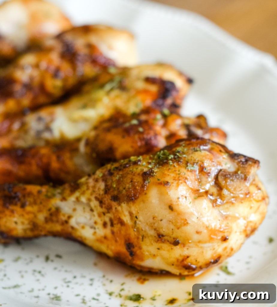 Perfectly Crispy Air Fryer Drumsticks 2 air fryer chicken drumsticks with crispy skin