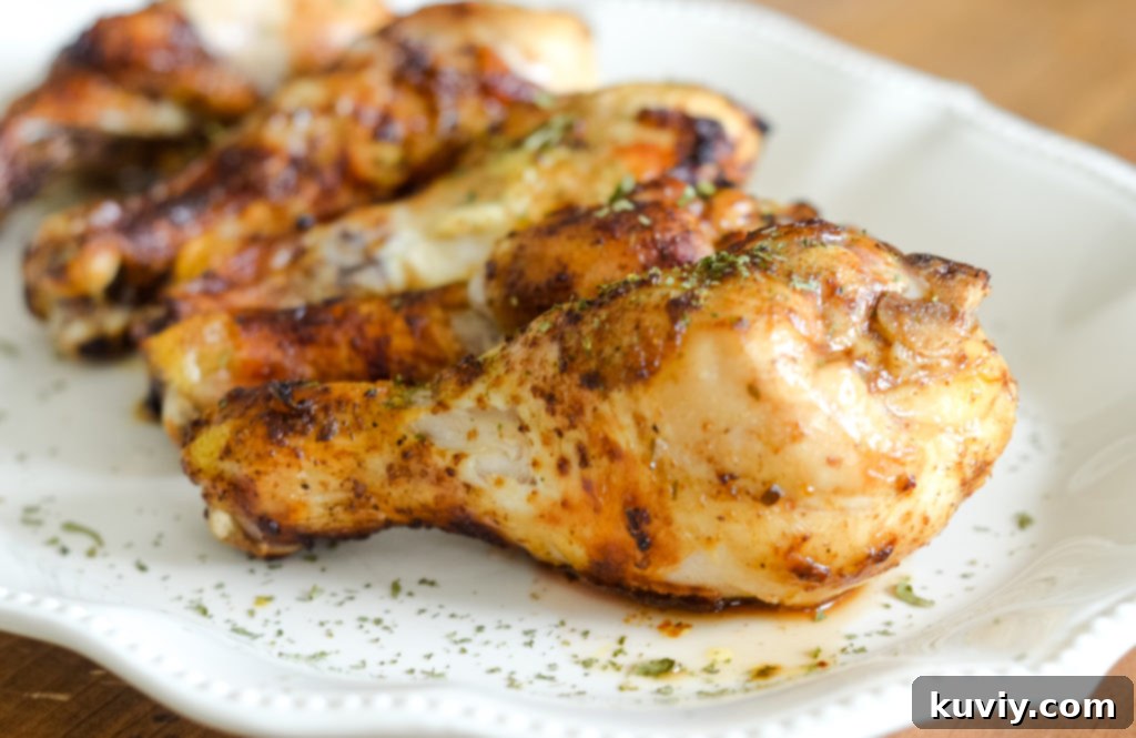 Perfectly Crispy Air Fryer Drumsticks 4 air fryer chicken drumsticks cooking