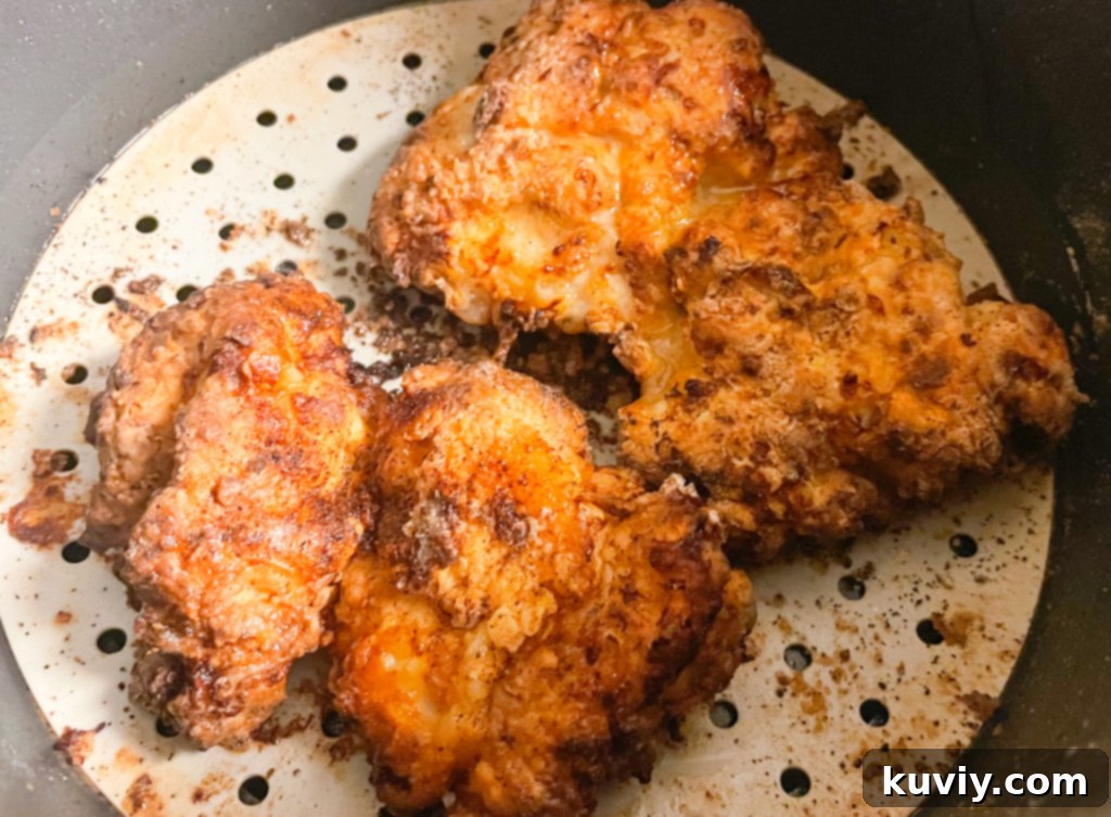 Spicy & Crispy Air Fryer Nashville Hot Chicken 4 Bottled Nashville Hot Sauce