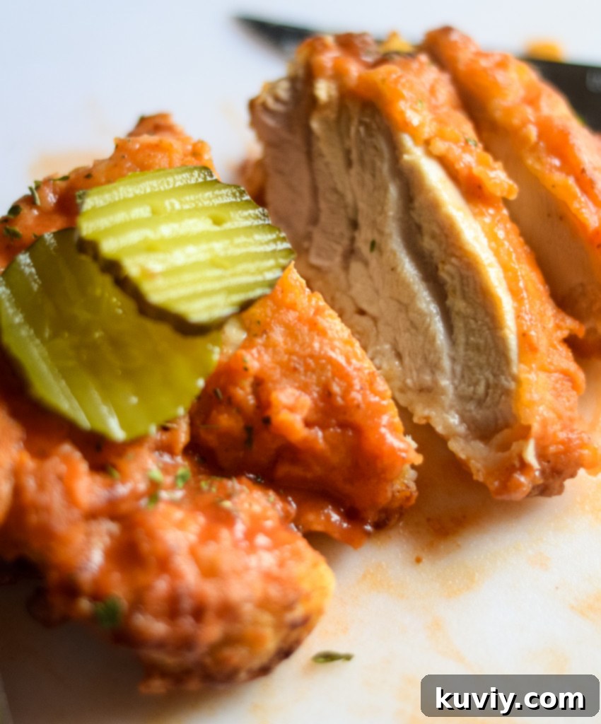 Spicy & Crispy Air Fryer Nashville Hot Chicken 7 Breading chicken for Air Fryer Nashville Hot Chicken