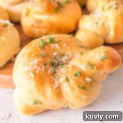 Easy Air Fryer Garlic Knots 9 img 6745 8
