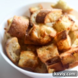 Air Fryer Croutons Recipe Image