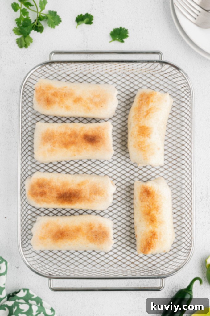 Different sizes of tortillas for air fryer chimichangas, showcasing options for various servings