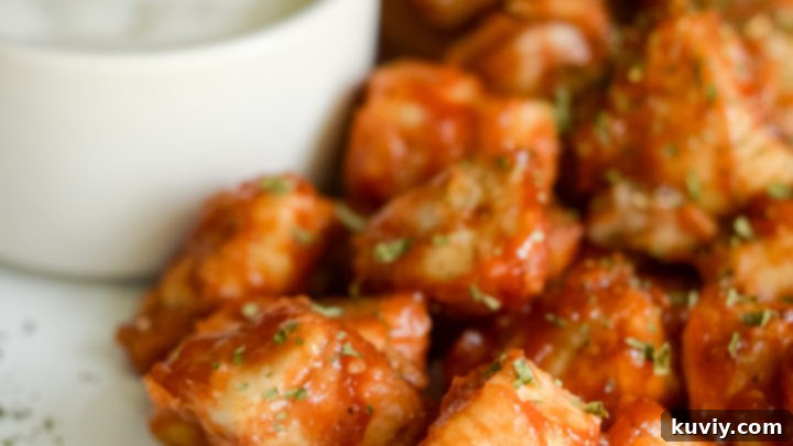 Air Fryer Barbecue Chicken Nuggets