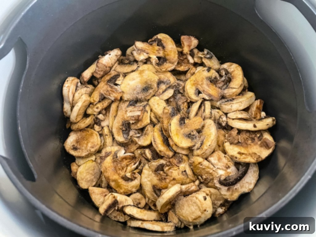 Air Fryer Mushroom Magic 3 air fryer mushrooms