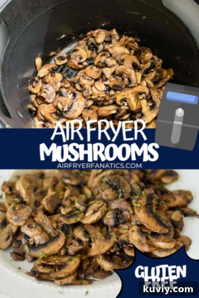 Air Fryer Mushroom Magic 7 air fryer mushrooms