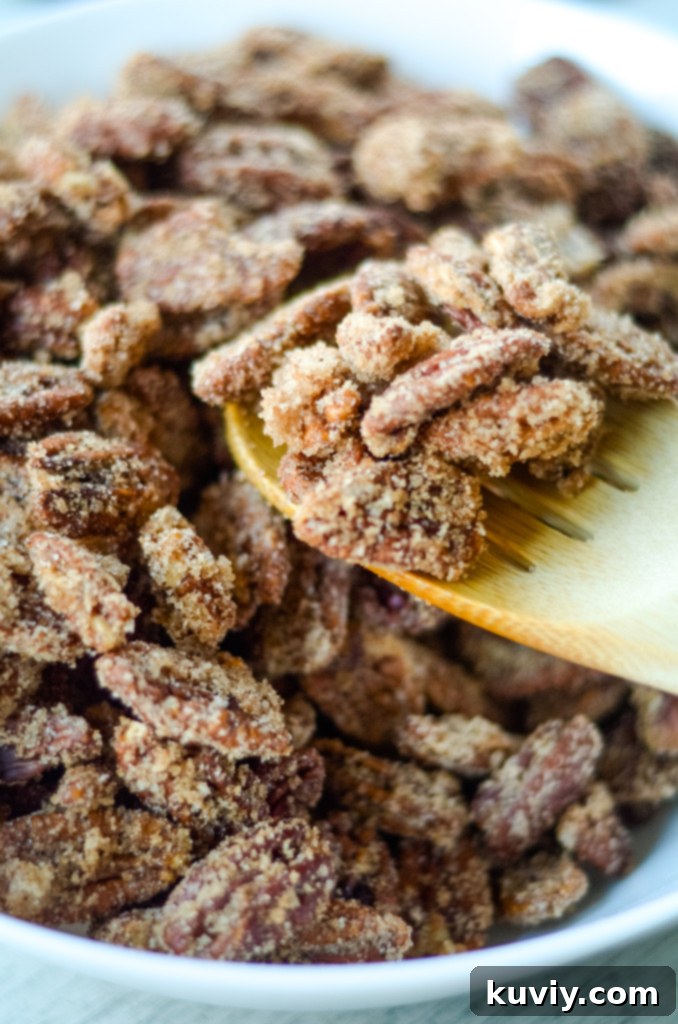 air fryer candied pecans