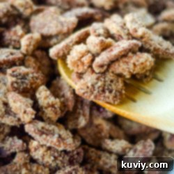 Air Fryer Candied Pecans