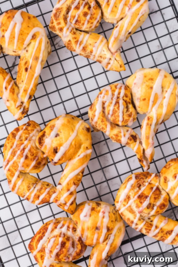 Sweetheart Air Fryer Cinnamon Rolls 8 Stored Air Fryer Heart-Shaped Cinnamon Rolls