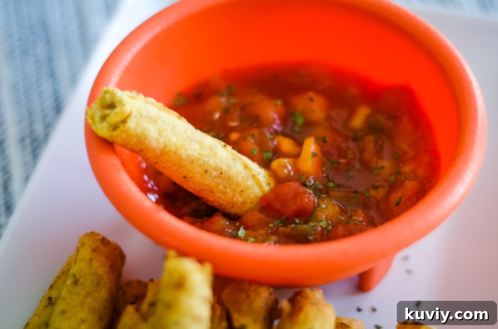Air fryer frozen taquitos ready to be served