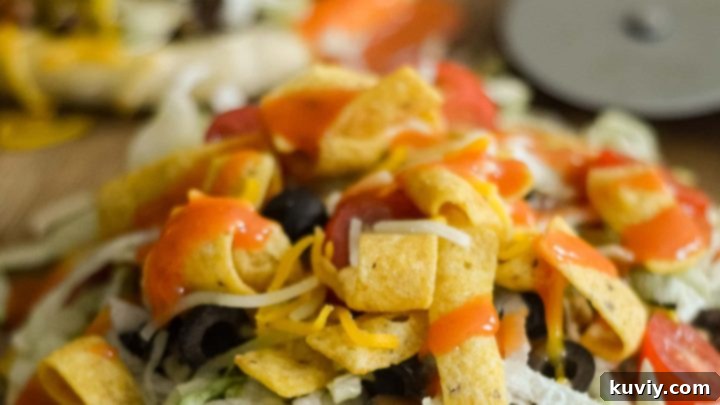 Homemade Air Fryer Taco Pizza, quick and easy