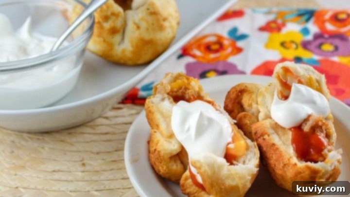 Air Fryer Taco Bombs, ideal for appetizers or quick bites