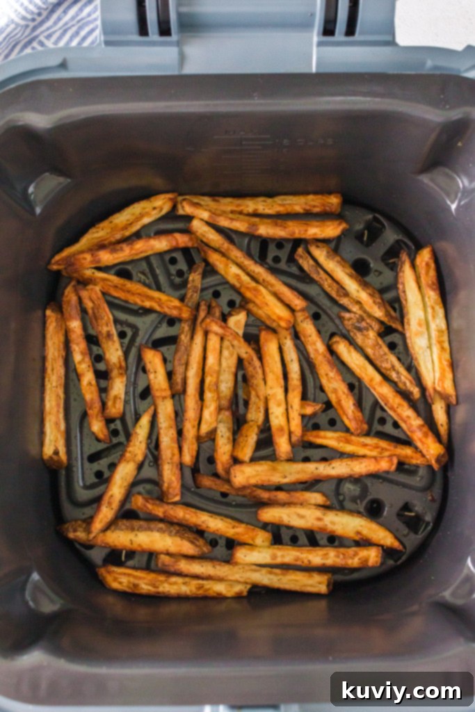 soaking russet potatoes for crispy fries