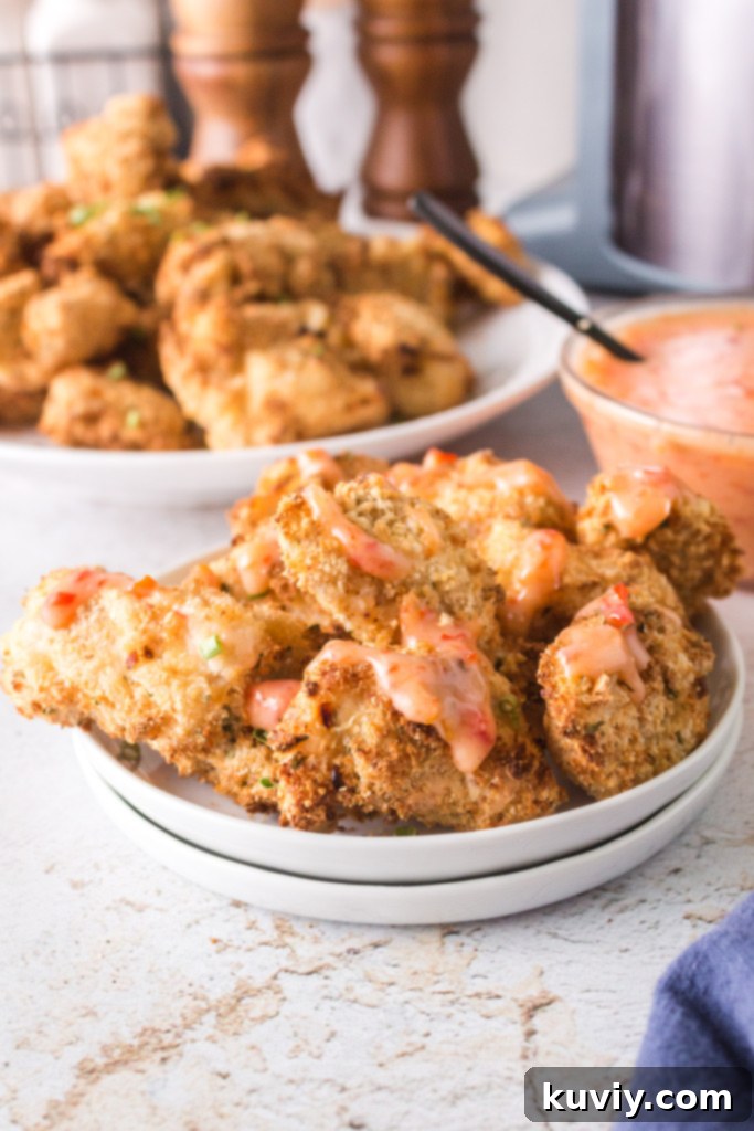 Gluten Free Air Fryer Bang Bang Chicken 2 air fryer bang bang chicken