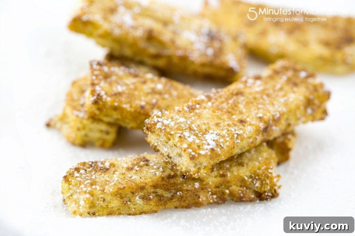 30+ Quick & Easy Air Fryer Breakfast Meals 24 Airfryer French Toast Sticks Recipe