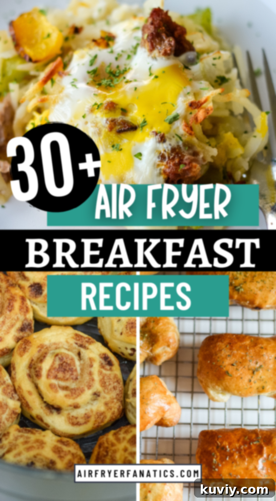 30+ Quick & Easy Air Fryer Breakfast Meals 40 easy air fryer breakfast recipes