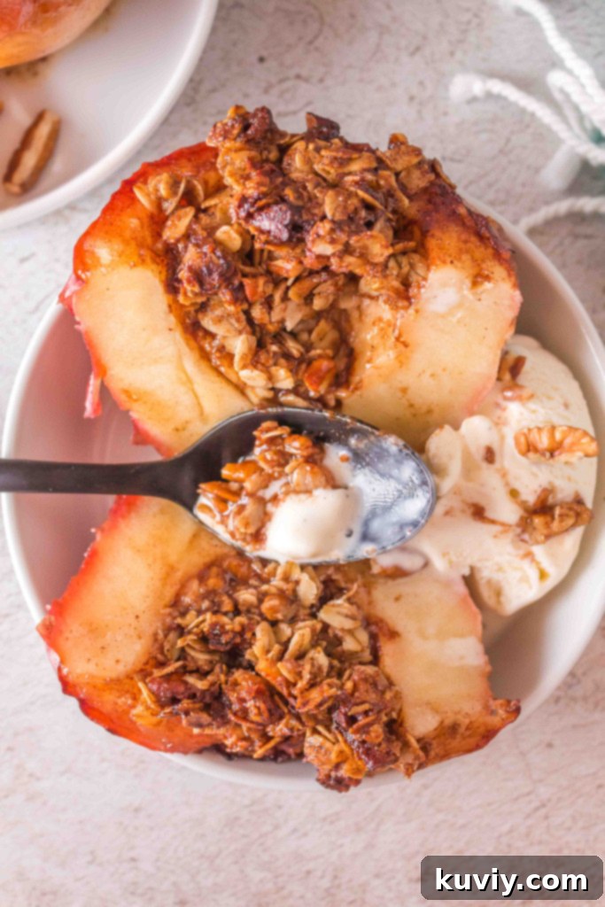 air fryer baked apples