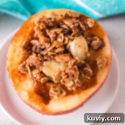 Air Fryer Baked Apple Dessert