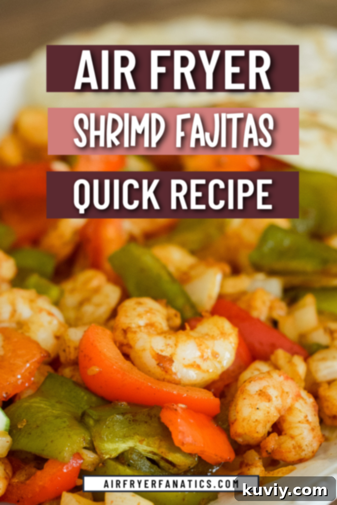 Ninja Foodi Air Fryer Shrimp Fajitas 7 air fryer shrimp fajitas