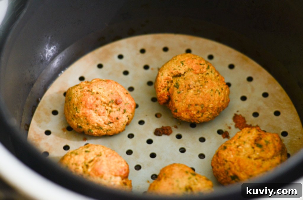 air fryer falafel