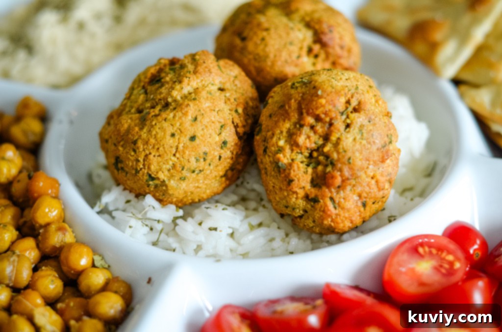 air fryer falafel