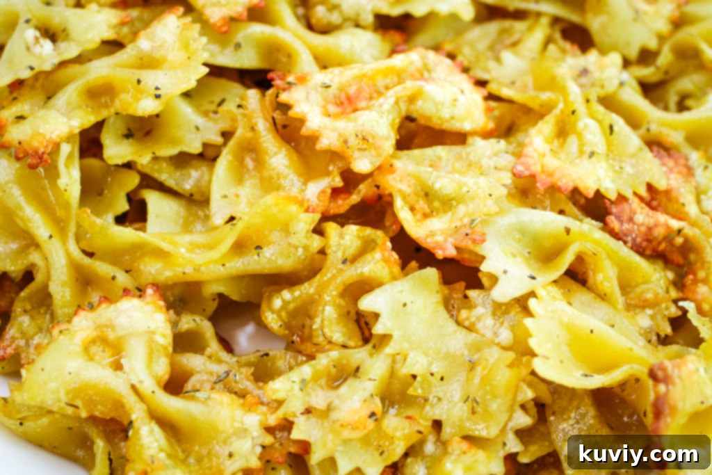 air fryer pasta chips