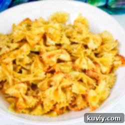 Air Fryer Pasta Chips with dipping sauce