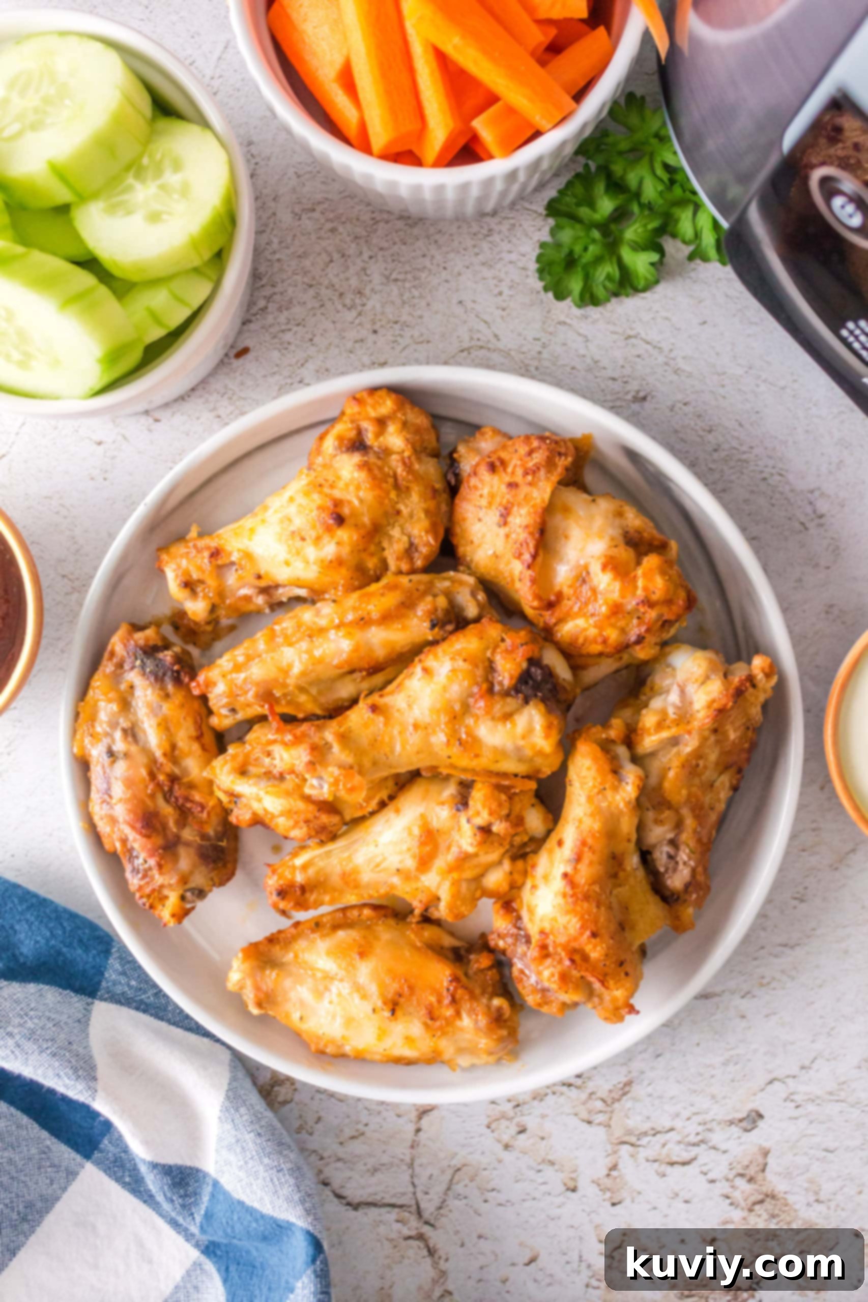 Crispy Ninja Speedi Chicken Wings