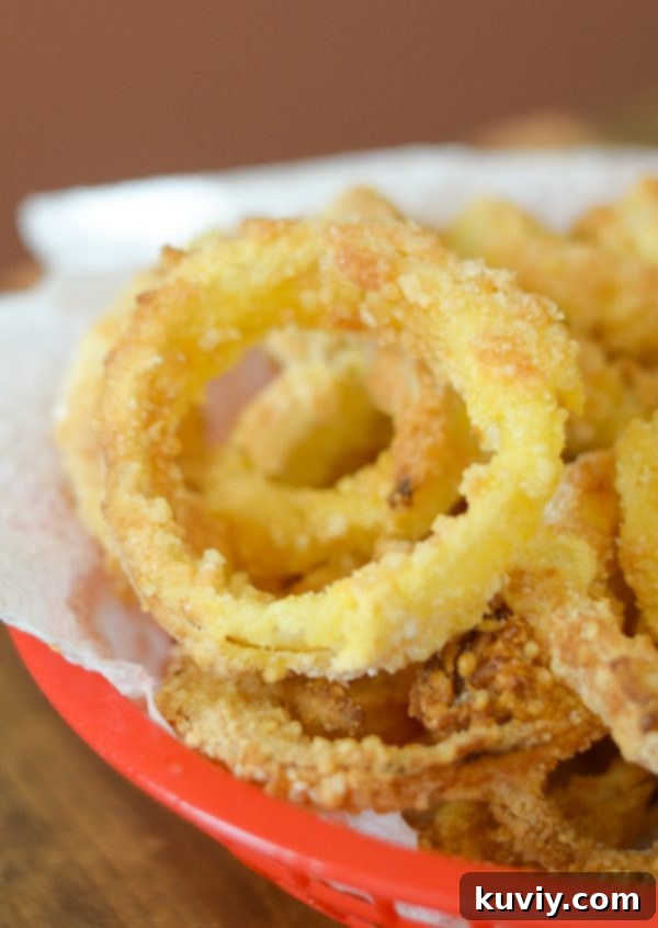 Crispy Gluten-Free Air Fryer Onion Rings