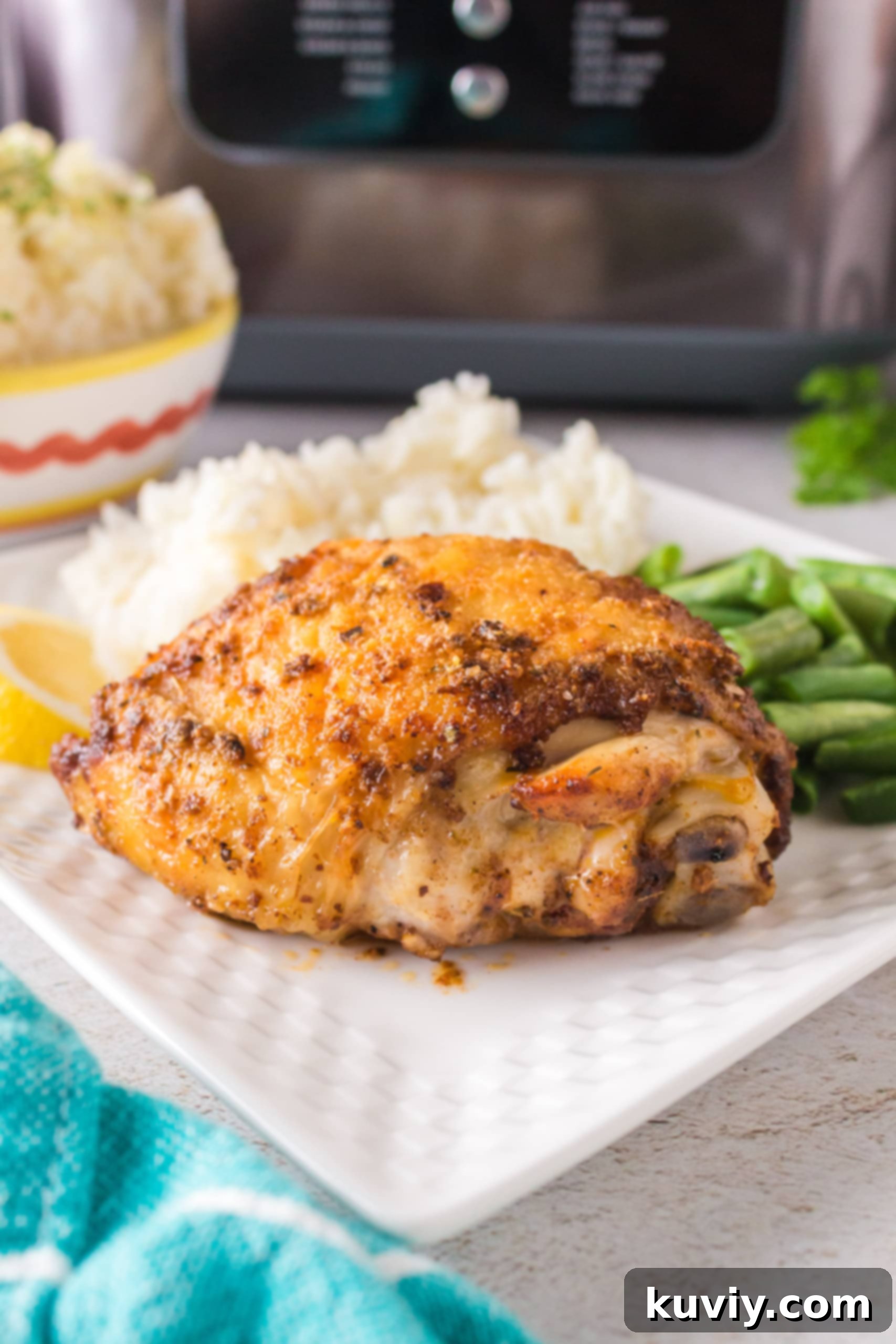 Easy Air Fryer Jerk Chicken