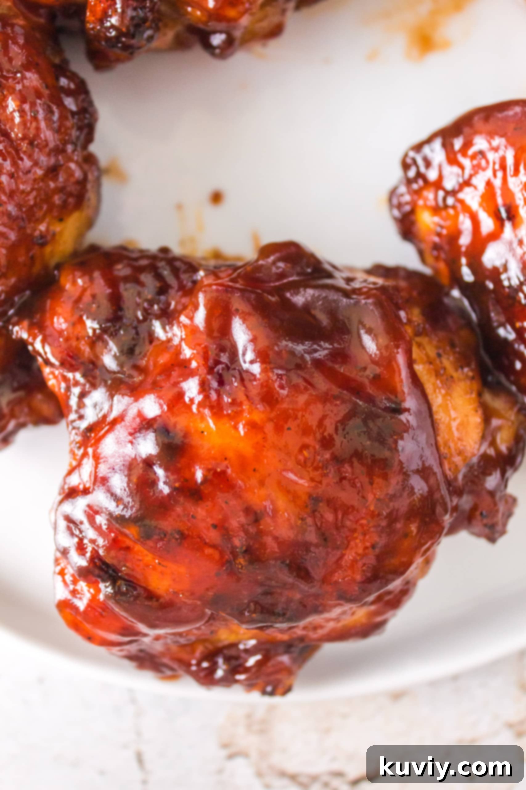 Air Fryer BBQ Chicken Thighs (Ninja Speedi)