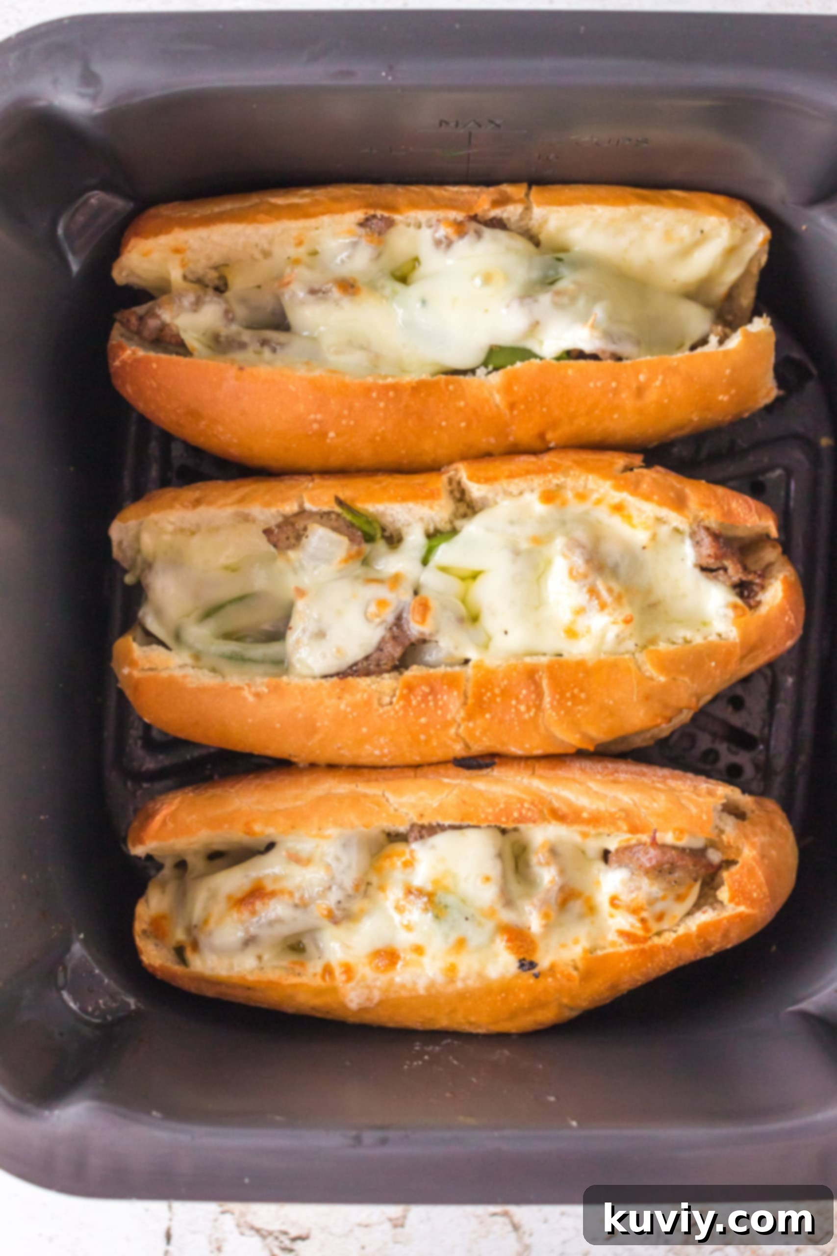 Air Fryer Philly Cheesesteak