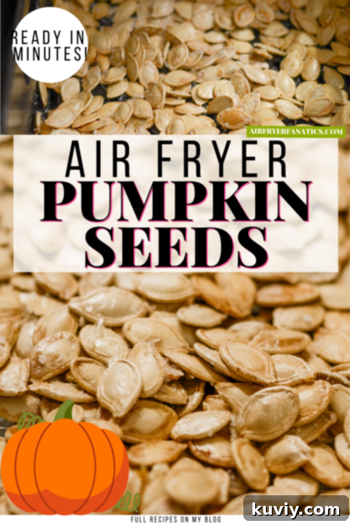 Crispy Air Fryer Pumpkin Seeds 8 how to cook pumpkin seeds in the air fryer