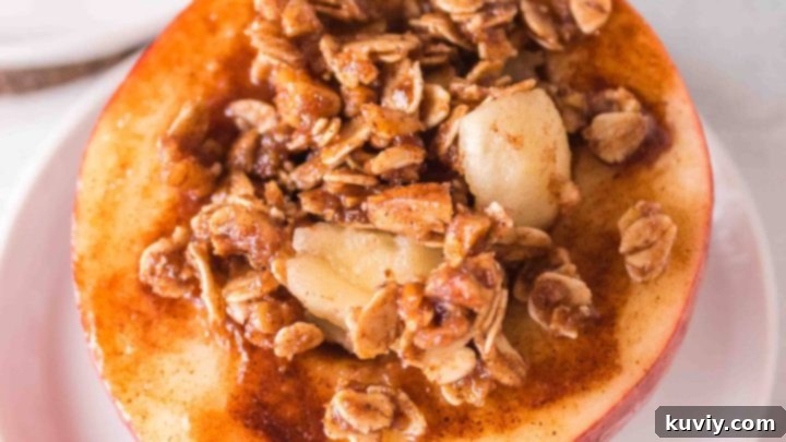 Air Fryer Baked Apples