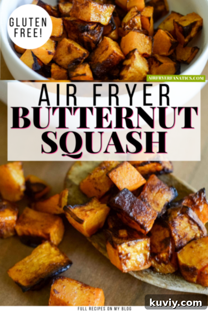 air fryer butternut squash