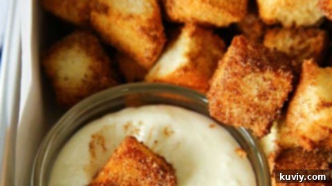 Air Fryer Angel Food Cake Churro Bites