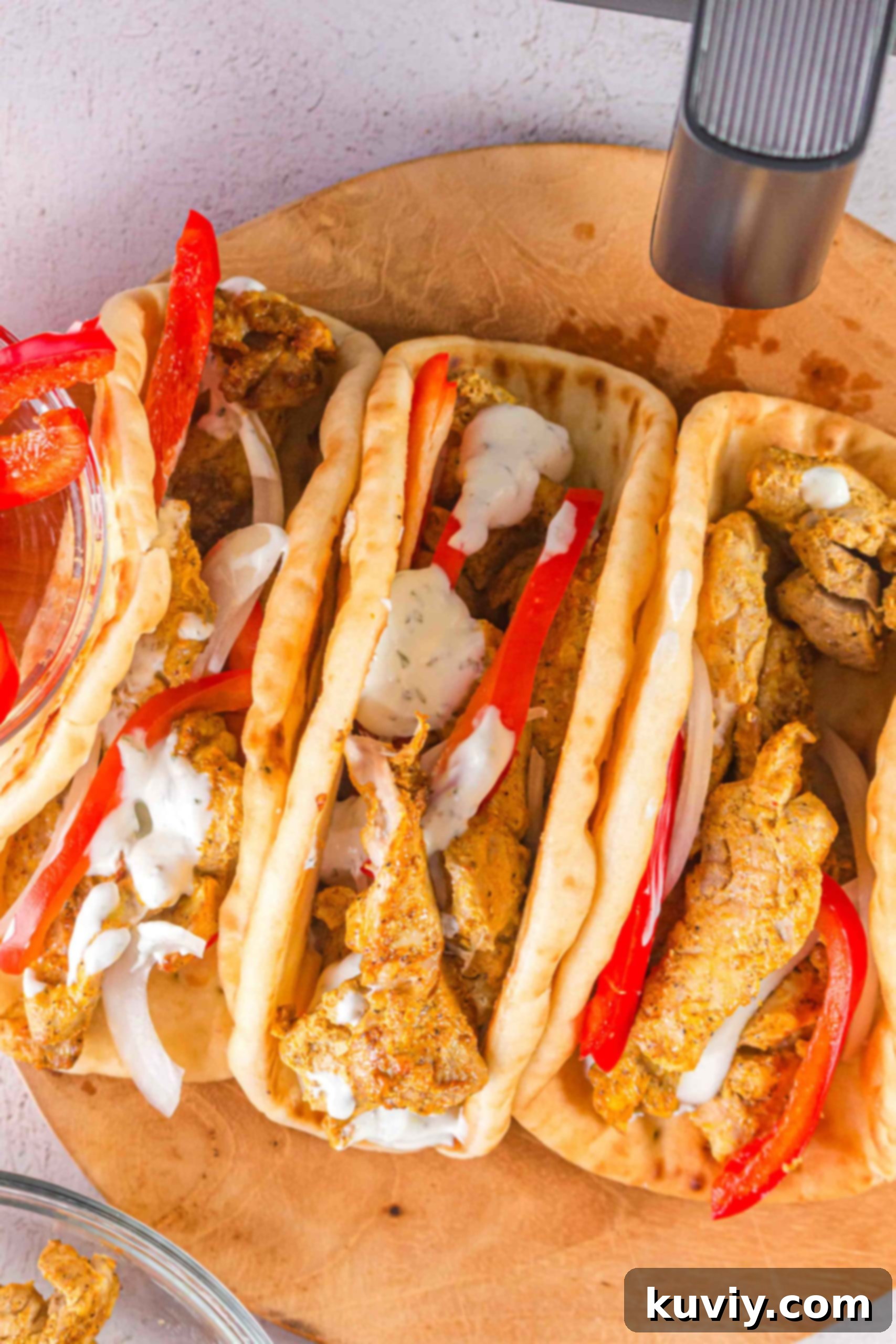 Ninja Air Fryer: 30 Fast & Flavorful Recipes 17 Air Fryer Chicken Shawarma