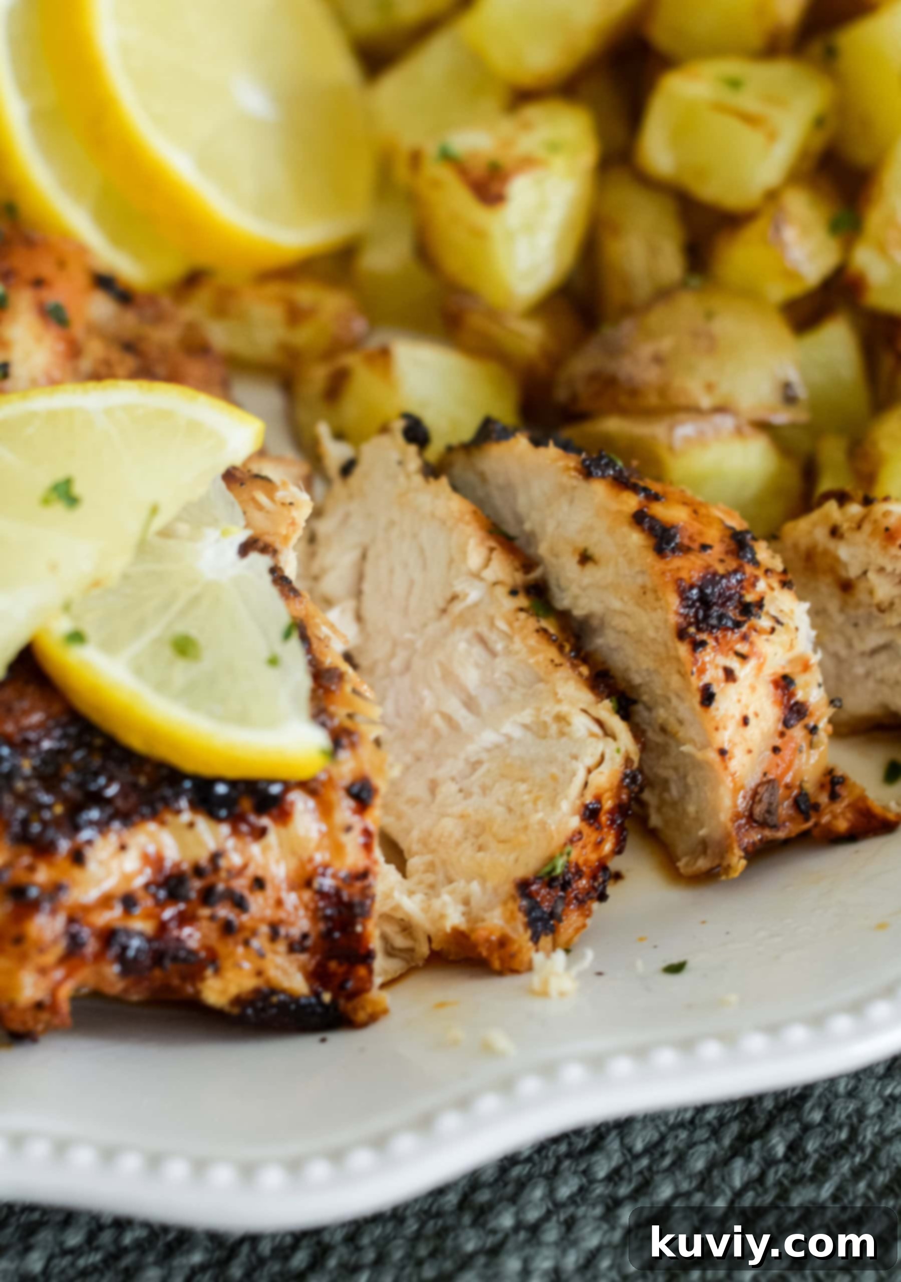 Ninja Air Fryer: 30 Fast & Flavorful Recipes 18 Air Fryer Lemon Pepper Chicken Breast