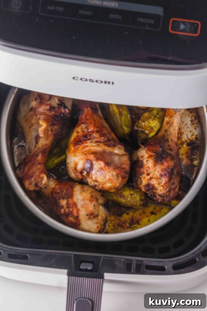 Budget-Friendly Air Fryer Mississippi Chicken Legs 8 Air Fryer Mississippi Chicken Drumsticks - Quick and Frugal Meal